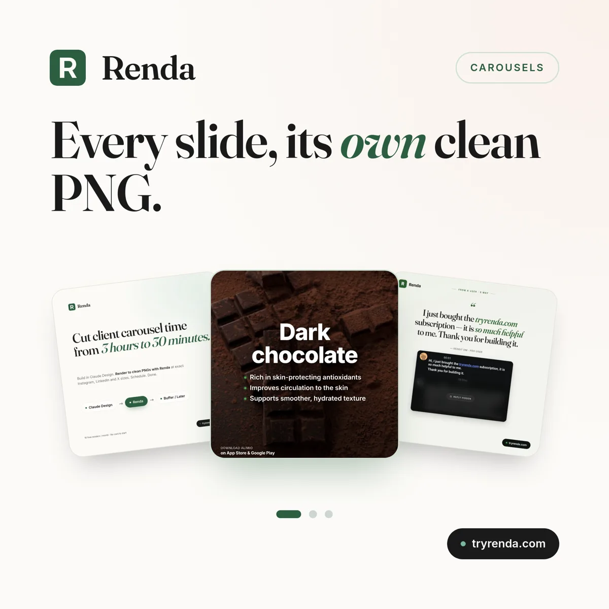 Each slide rendered as its own clean PNG